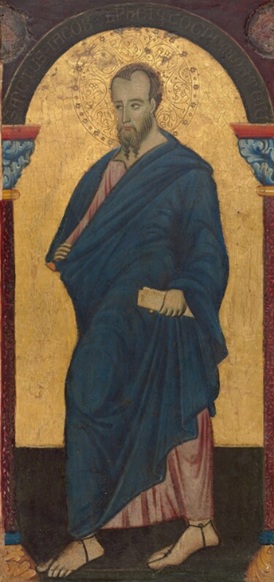 Saint James Minor, ca. 1272 (Master of Saint Francis) National Gallery of Art, Washington, D.C., 1952.5.15